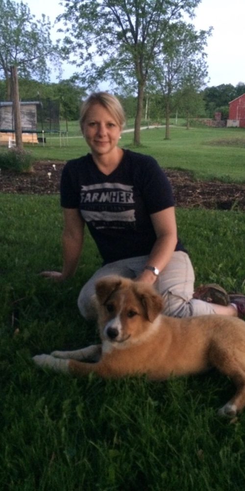 Family and Farm Dog